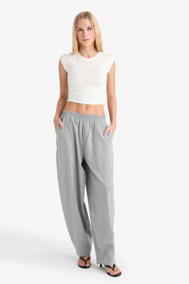 Balloon Fit Regular Waist Trousers