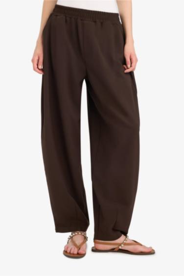 Balloon Fit Normal Waist Trousers