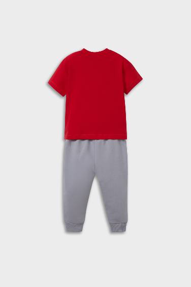 Baby Boy Printed T-Shirt Sweatpants 2 Piece Set