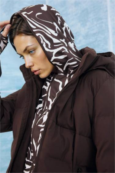 Veste de ski déperlante à capuche Coupe régulière