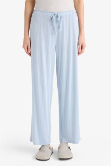 Regular Fit Beli Lastikli Pijama Altı