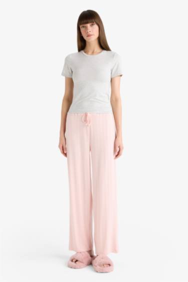 Regular Fit Beli Lastikli Pijama Altı