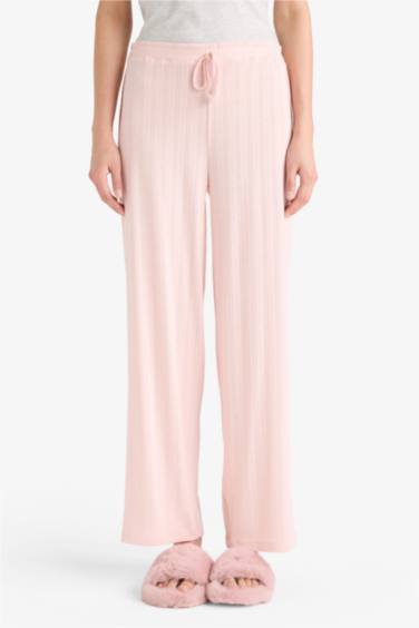 Regular Fit Beli Lastikli Pijama Altı