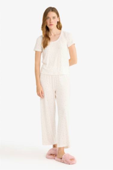 Fall in Love Regular Fit Short Sleeve 2 Piece Set