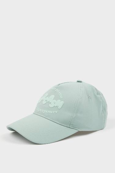 Kadın Pamuklu Cap Şapka