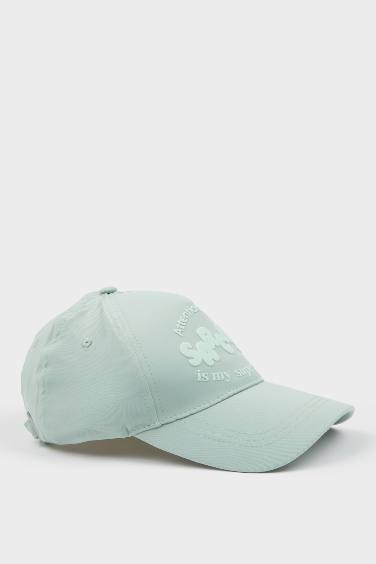 Kadın Pamuklu Cap Şapka