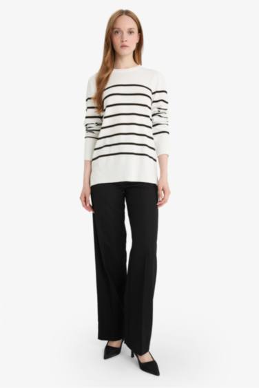 Regular Fit Crew Neck Knitwear Pullover