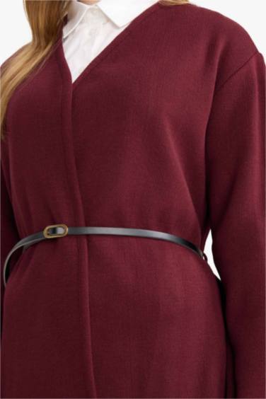 Slim Fit V-Neck Knitwear Cardigan