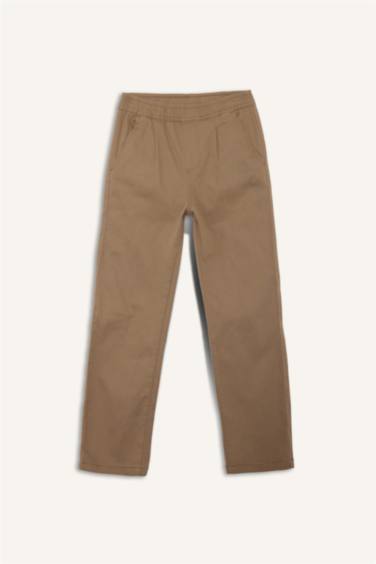 Boy Regular Fit Gabardine Trousers