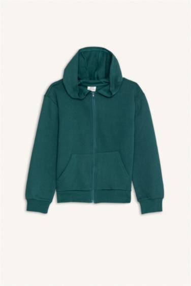 Girl Regular Fit Hooded Sweatshirt