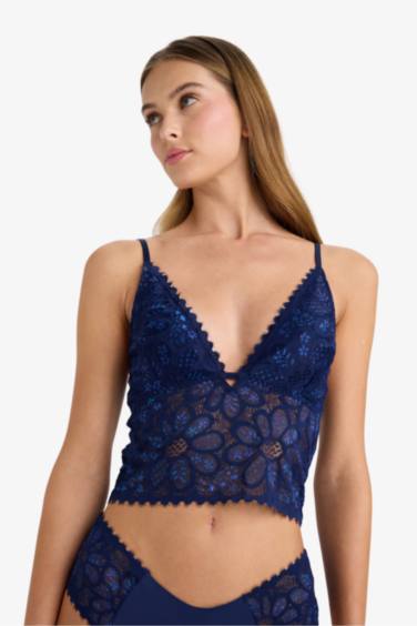 Dantelli Kapsız Pedsiz Balensiz Bralet-Fall in Love