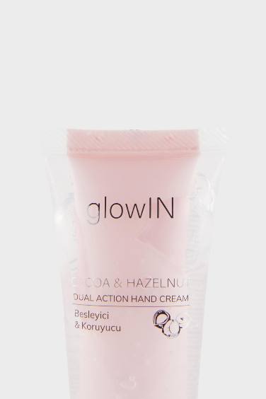 GlowIN Kakao ve Fındık Özlü Nemlendirici El Kremi – Yoğun Besleyici & Onarıcı Bakım