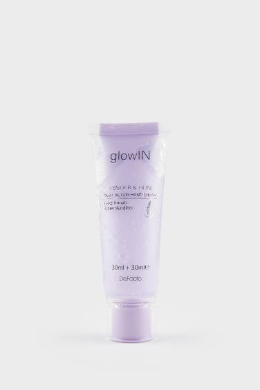 GlowIN Lavanta ve Bal Özlü Nemlendirici El Kremi – Çift Etkili Besleyici & Onarıcı Formül (75ml)