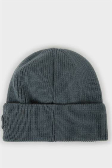 Bonnet gris pour homme