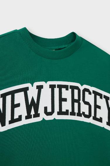 تيشيرت بيبي ولادي نص ردن قصة عادية بياخة مستديرة