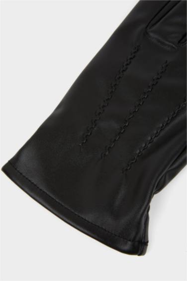 Erkek Suni Deri Eldiven