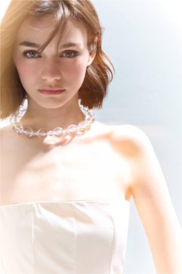 فستان قصير بنغالين بدون حمالات