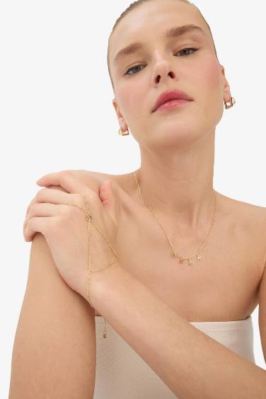 Reis x DeFacto Gold Plated Cemre Star Themed Gold Shahmaran