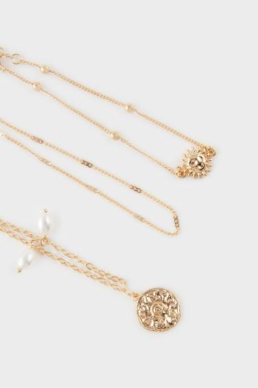 طقم 6 أساور ذهبية نسائي