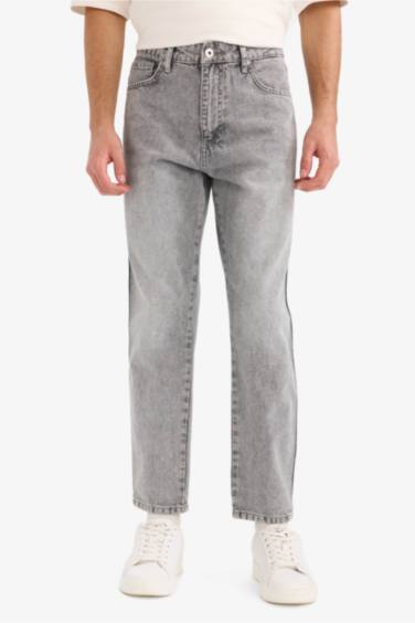 90's Slim Fit Düz Paça Jean Pantolon