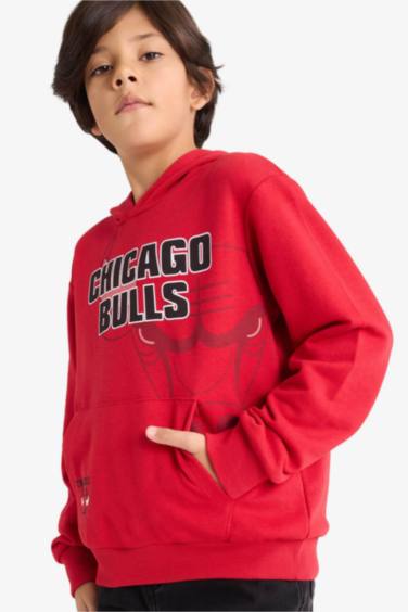 Sweat à capuche NBA Chicago Bulls pour garçon