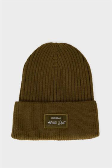 Мужская Шапка с Нашивкой, Внутри Флисовая