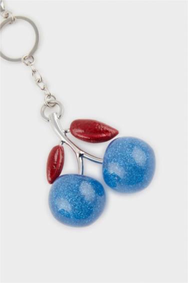 Kadın Kirazlı Charm Anahtarlık