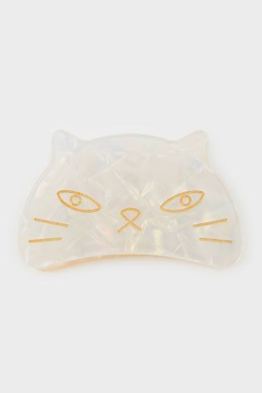 Kadın Kedili Mandal Toka