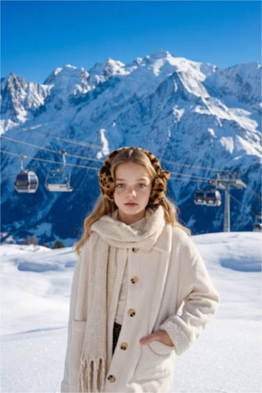 سدادات أذن بناتي قطيفة تايجر