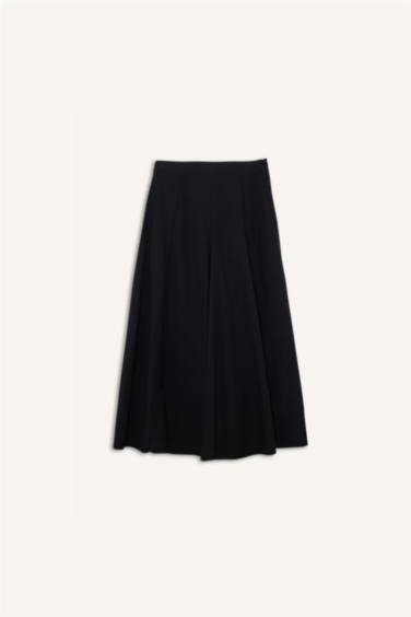 A Cut Voile Maxi Skirt