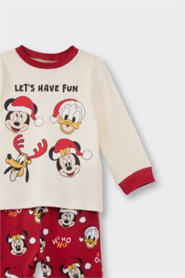 Baby Boy Disney Mickey & Minnie 2 Piece Pajama Set