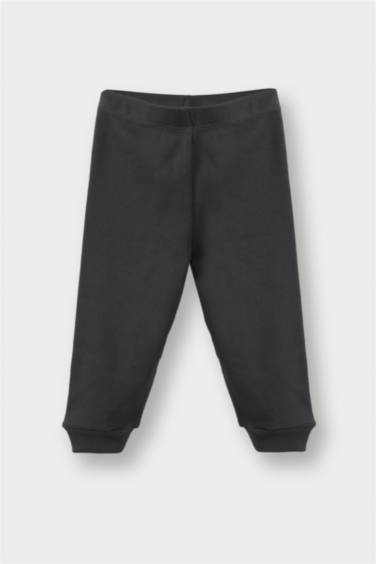 Erkek Bebek 2'li Takım Kaplan Baskılı Sweatshirt Eşofman Altı