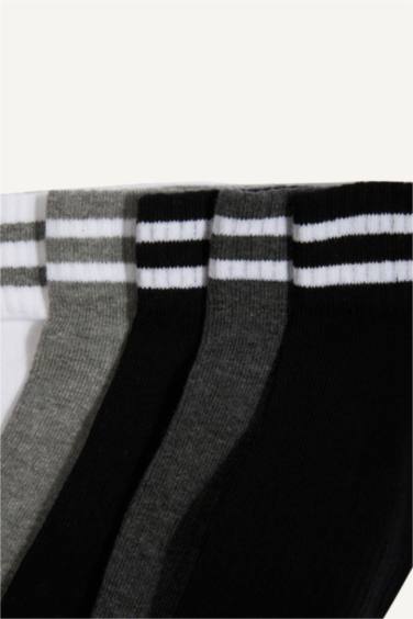 Lot de 5 Chaussettes courtes en coton pour garçon