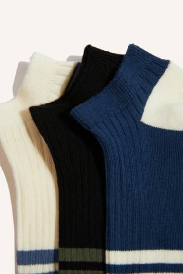 شرابات اولادي قصيرة قطن - 3 قطع