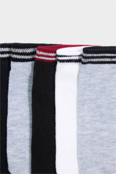 Boy 5 Piece Short Cotton Socks