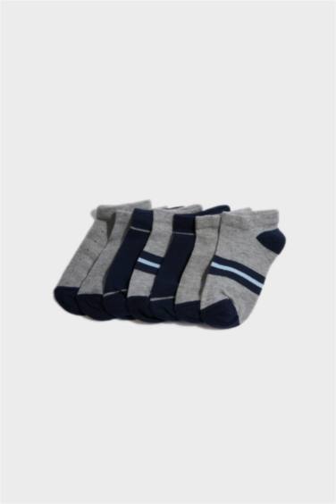 Boy 7 Piece Cotton Ankle Socks