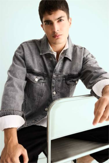 Oversize Fit Denim Jacket