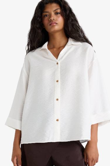 Overshirt Fit Long Sleeve Shirt