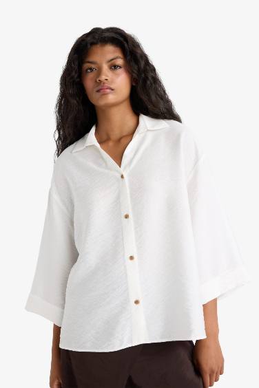 Overshirt Fit Long Sleeve Shirt