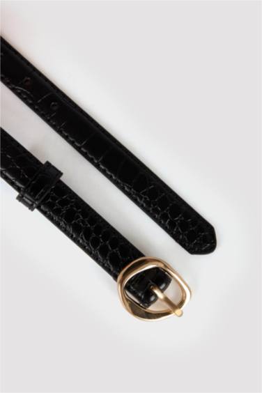 Kadın Suni Deri 3'lü Günlük Kemer