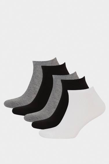 Lot de 5 paires de Chaussettes courtes en bambou pour homme