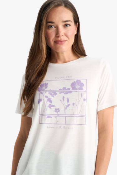 Regular Fit Crew Neck Short Sleeve T-Shirt