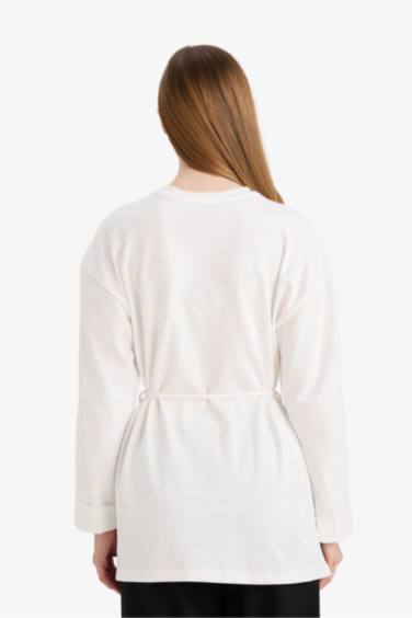 %100 Pamuk Loose Fıt Tunik - Görsel 5