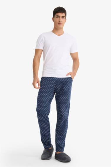 بنطلون منقوش قصة عادية