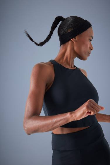 DeFactoFit Padded Stretchy Fabric Sports Bra