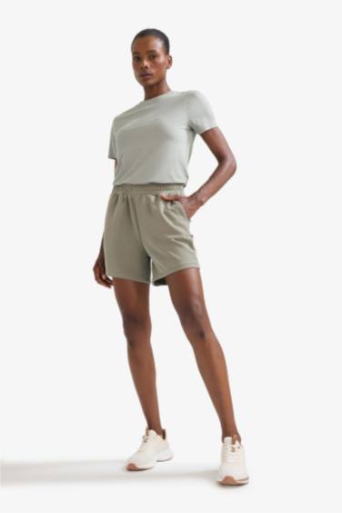 DeFactoFit Standard Fit Sports Modal Shorts