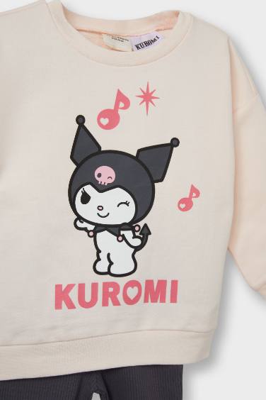 Baby Girl Kuromi Sweatshirt Leggings 2 Piece Set