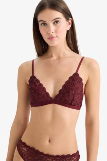 Kapsız Pedsiz Triangle Bra