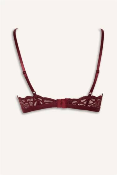 حمالة صدر برا بدون بطانة دانتيل لامع