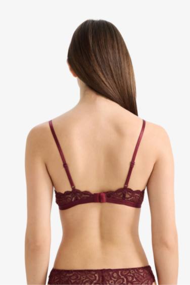 Kapsız Pedsiz Triangle Bra - Görsel 4